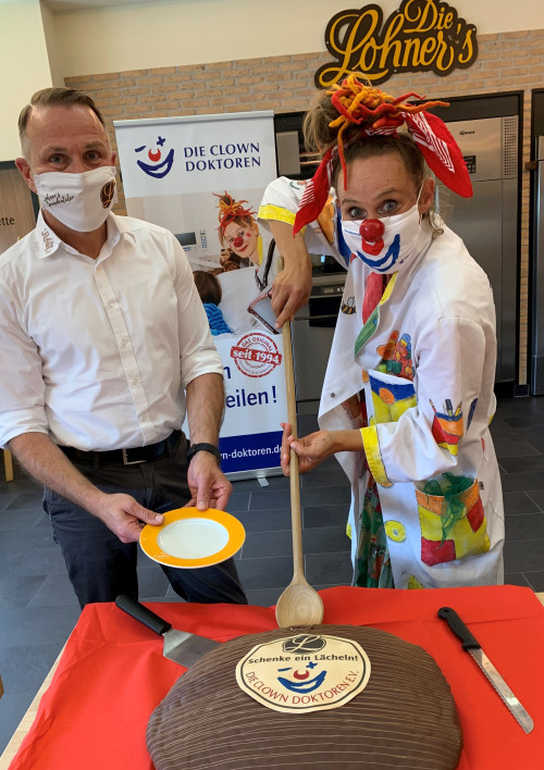Backen für die Clowndoktoren 02