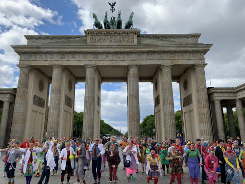 Auf dem Bürgerfest des Bundespräsidenten in Berlin 01