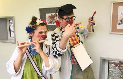 Clowndoktoren-Galerie in der Uni-Kinderklinik  02