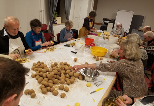 Kartoffelpuffer für die Clowndoktoren 01