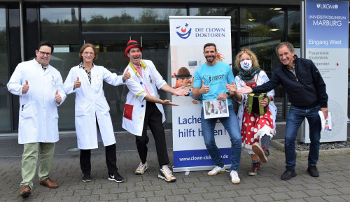 Marios Herzlauf für die Clowndoktoren 01
