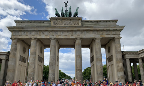 Auf dem Bürgerfest des Bundespräsidenten